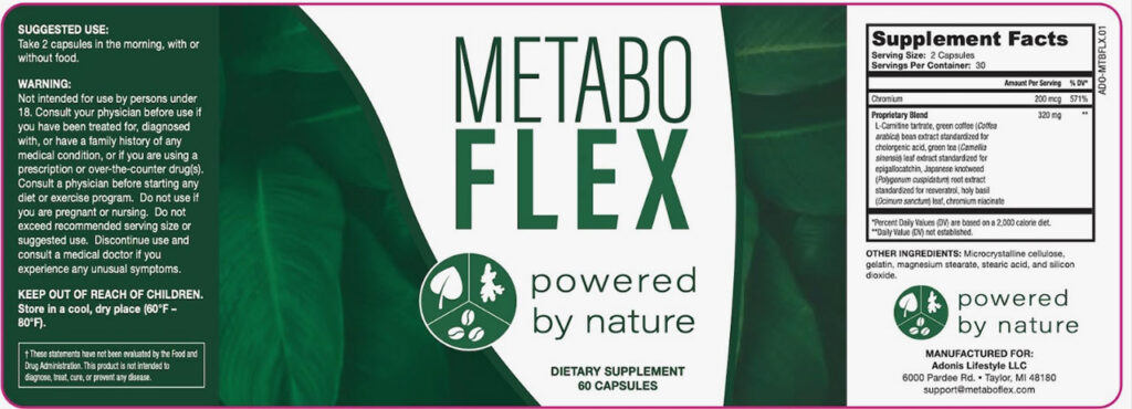 Metabo Flex weight loss supplement